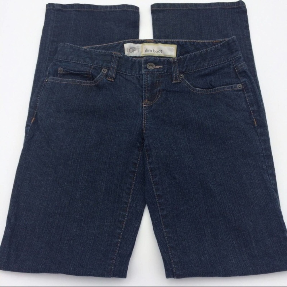 Ann Taylor Slim Boot Jeans